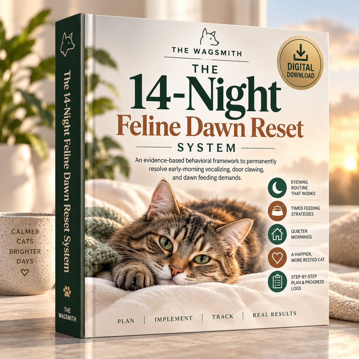 The 14-Night Feline Dawn Reset System & Habit Workbook